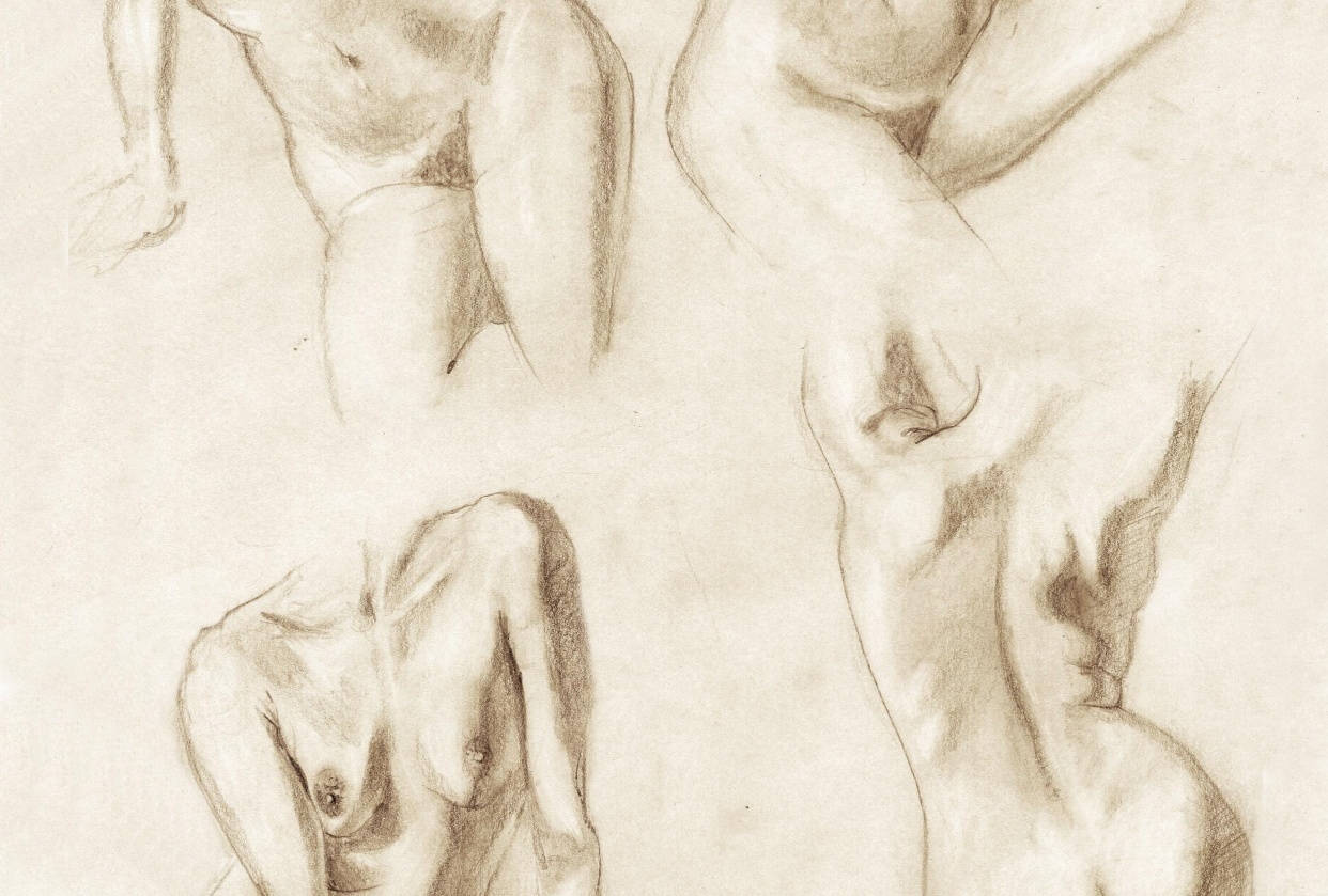 Figure drawing - Gesture - student project