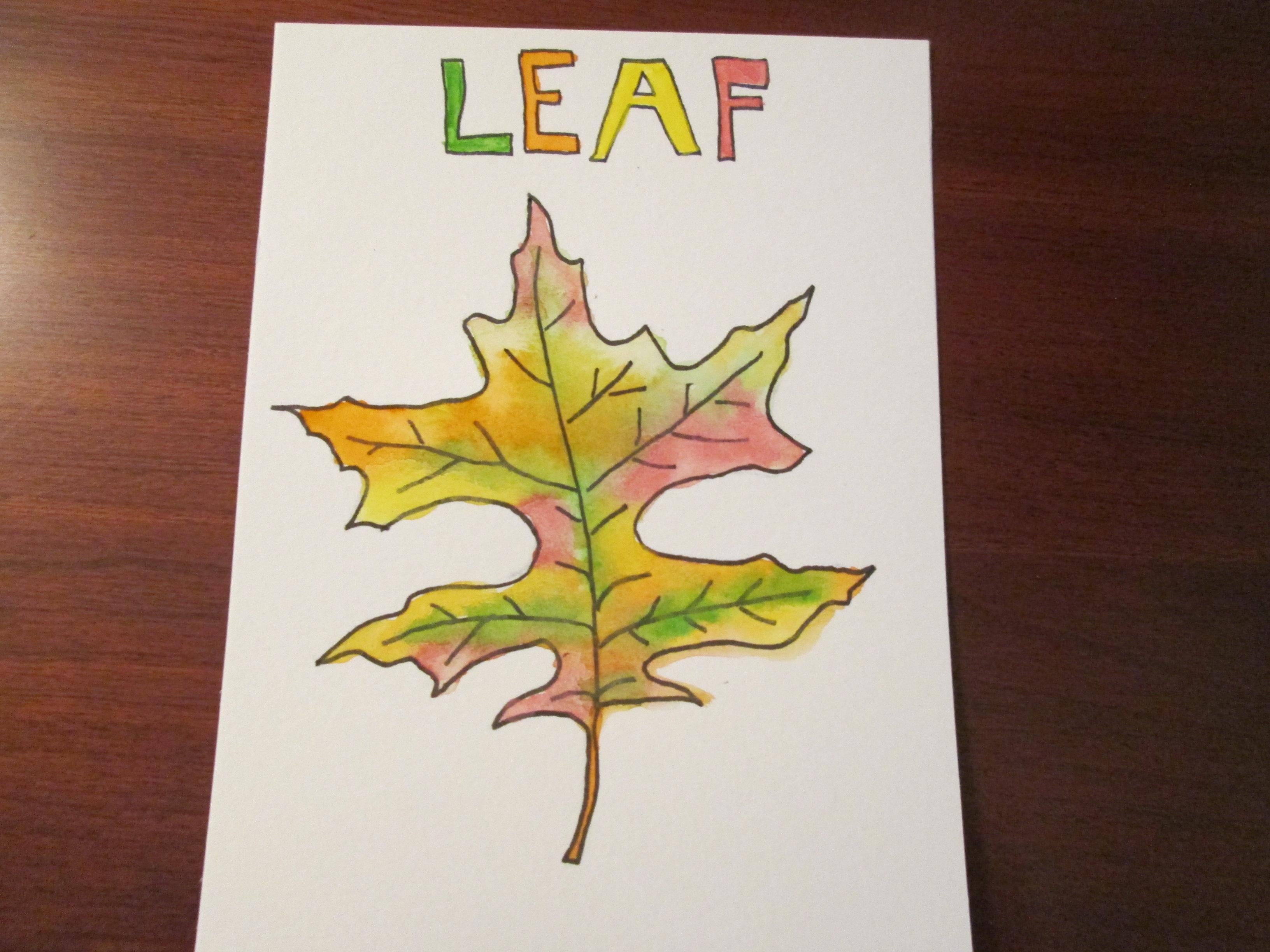Autumn Leaf - student project