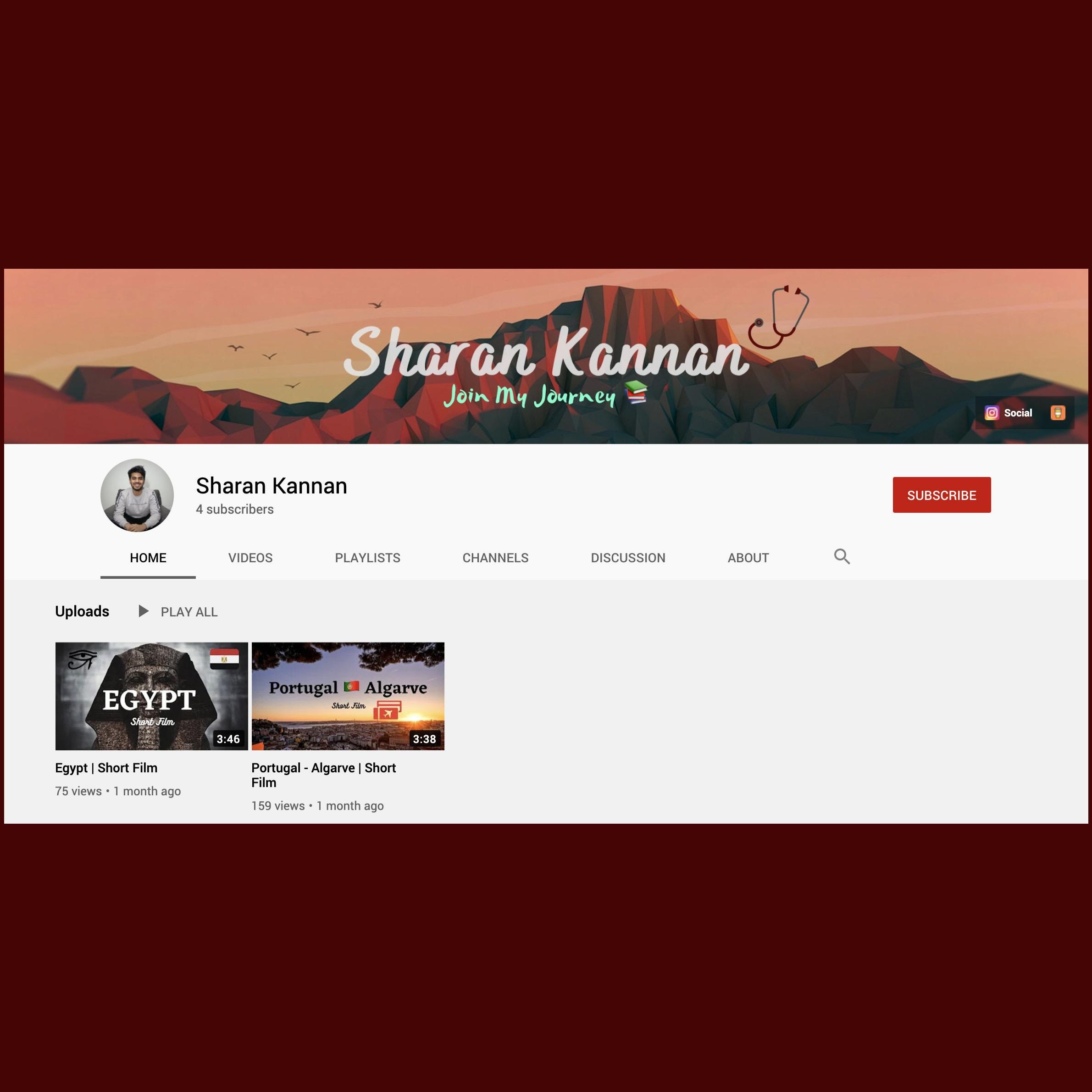 Sharan's Channel - student project