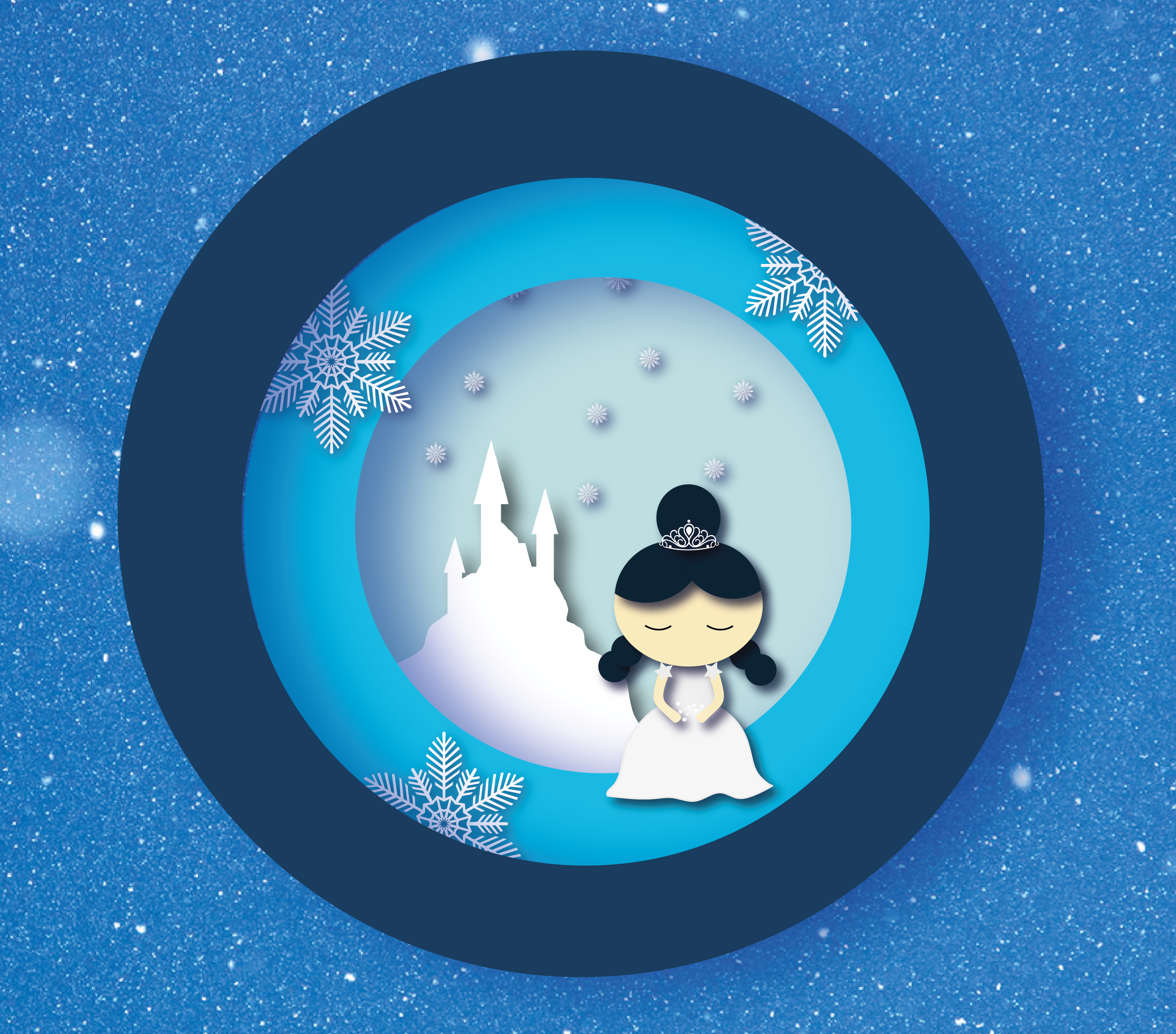 Snow princess - student project
