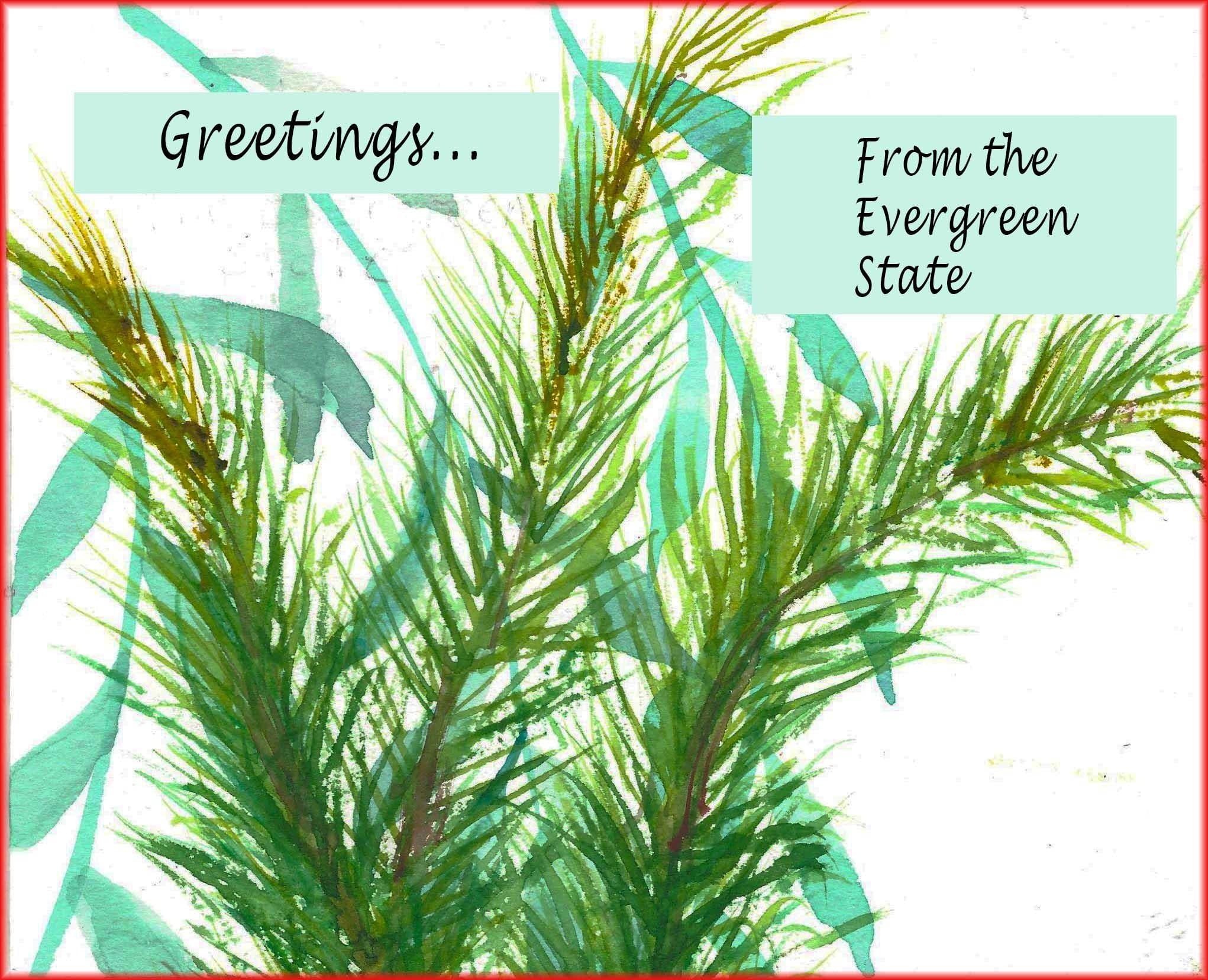 Greetings From the Evergreen State - student project