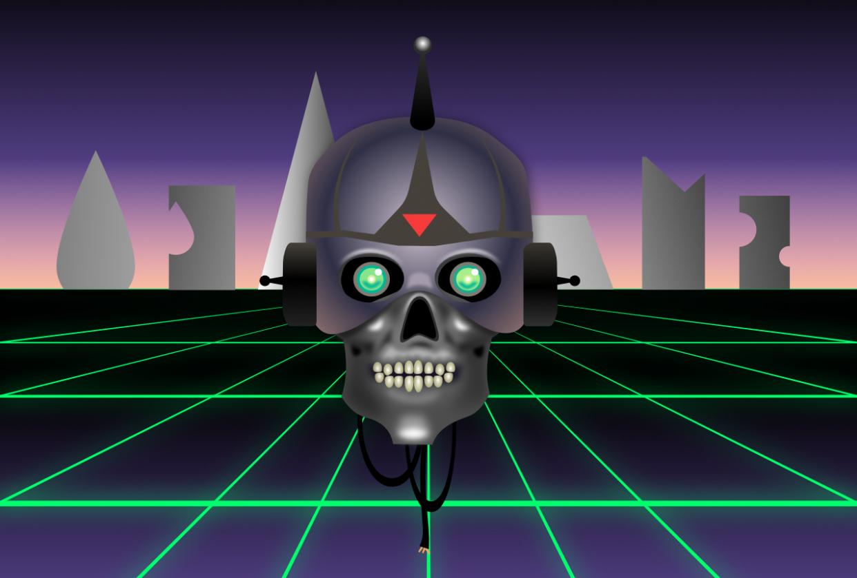 Futuristic undead - student project