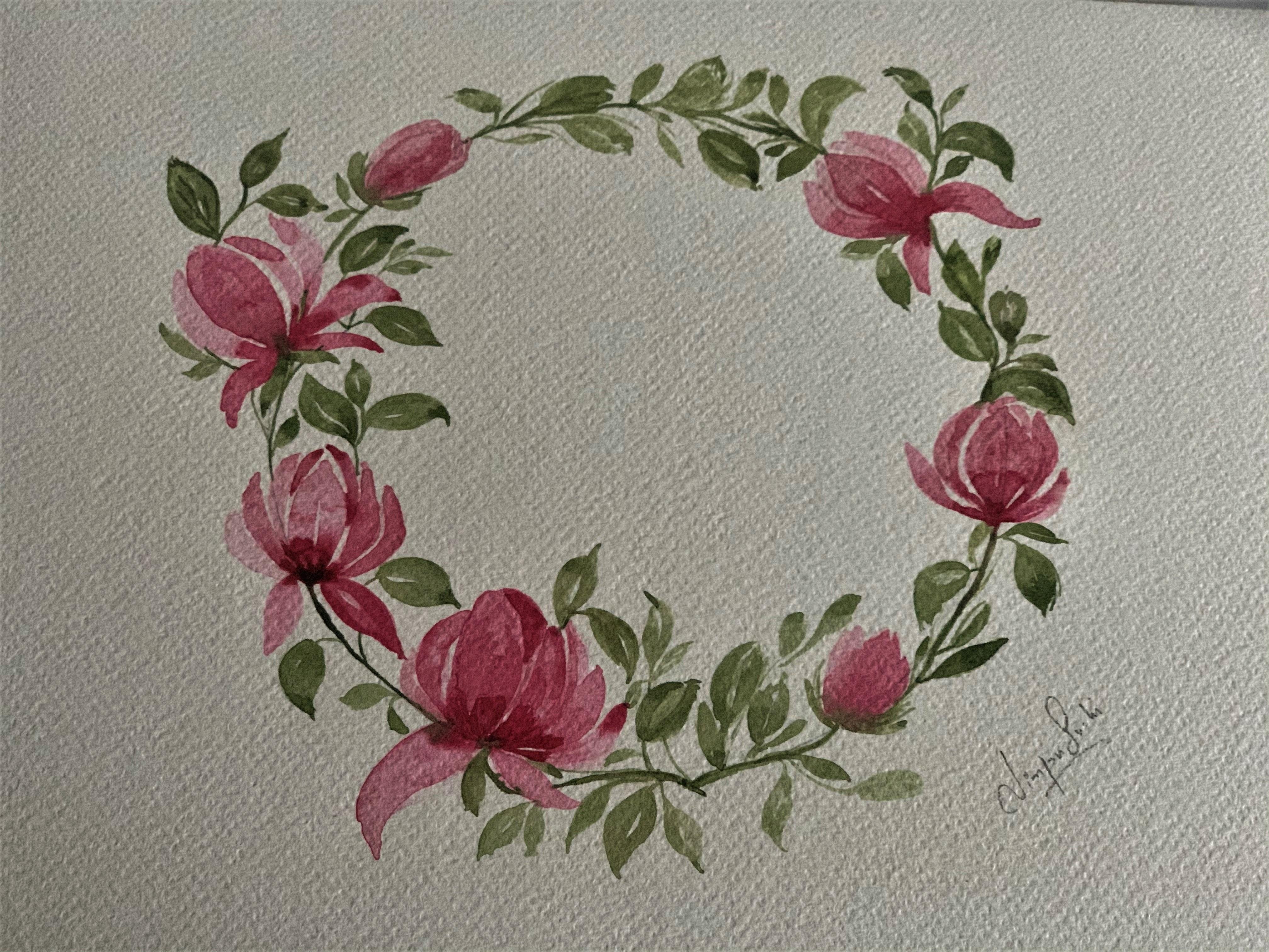 Magnolla Flowers - student project