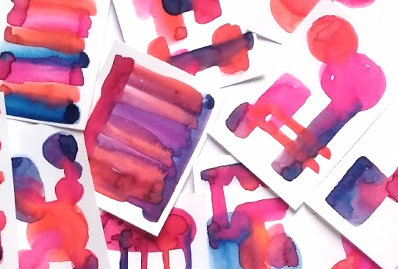 Abstract Watercolors