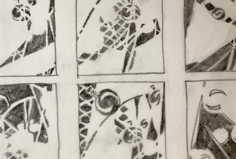 B and W design