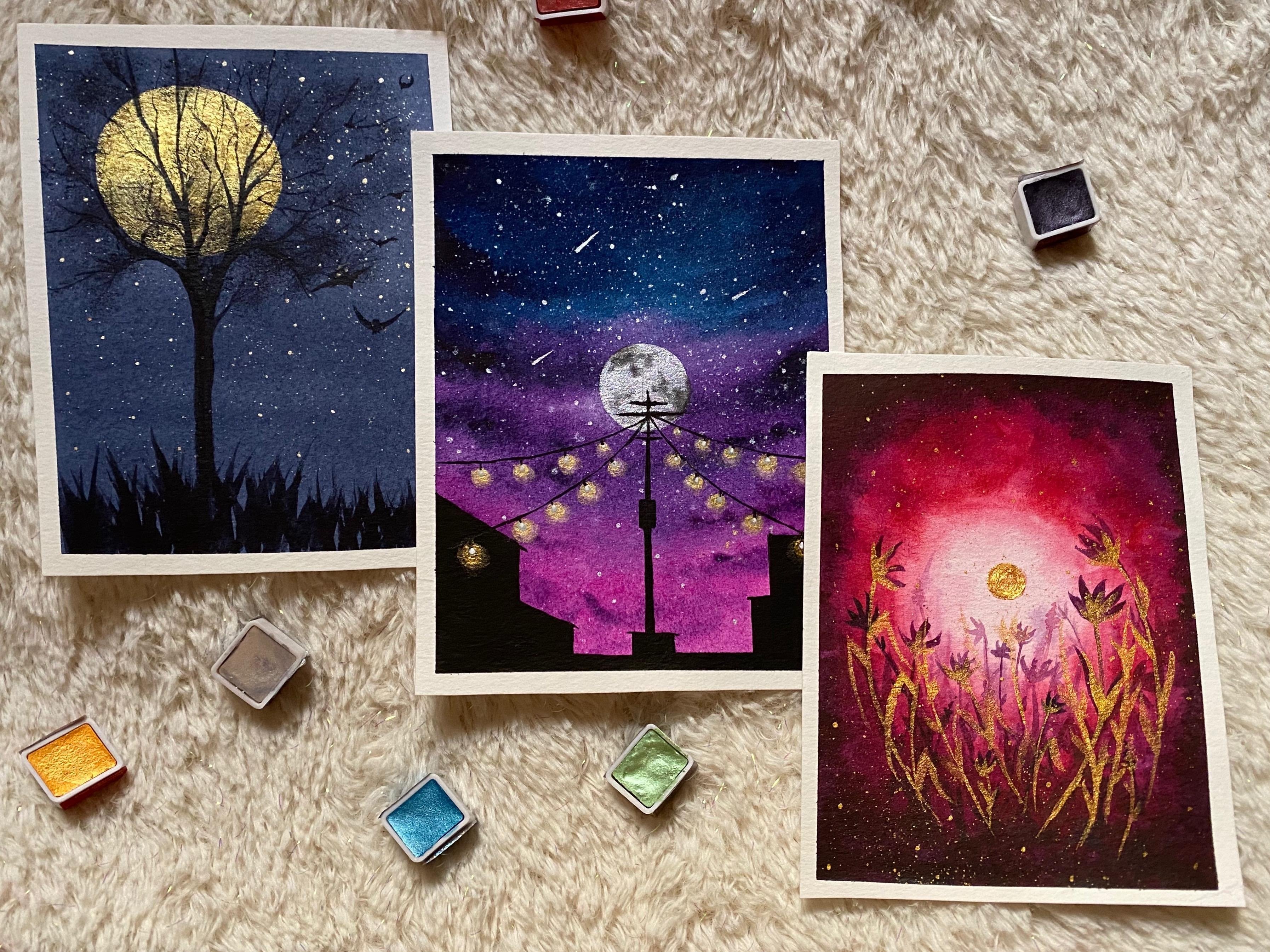 The Subtle Art of Metallic Paints - student project