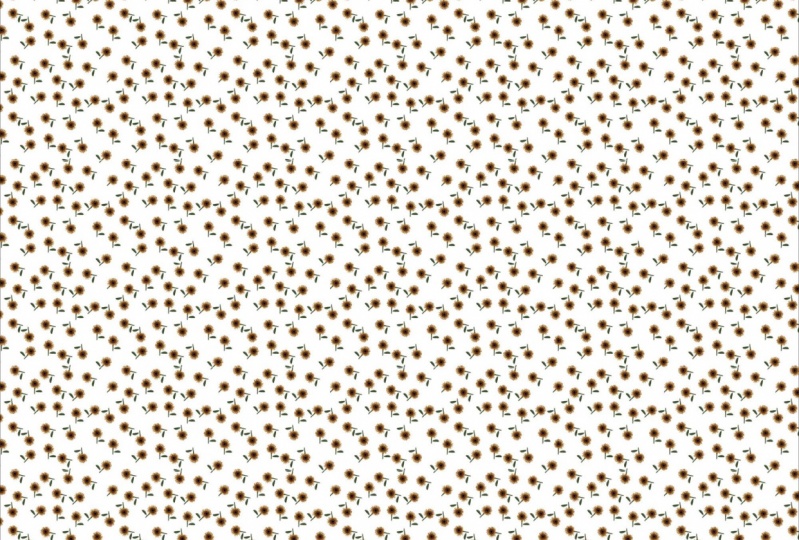 Sunflower pattern and Motif