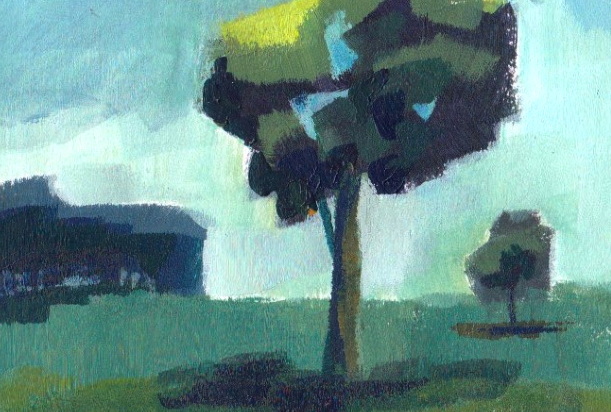Landscape Painting - student project