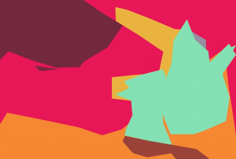 First abstract art