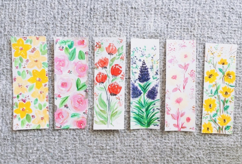 LOOSE WATERCOLOR FLORALS BY SAKI