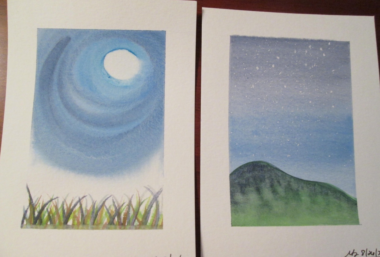 Night Sky Landscapes - student project