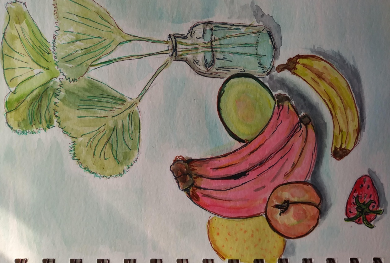 Feeling Tropical - Spot Illustration - student project