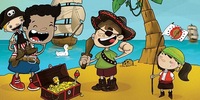 Childs pirates - student project
