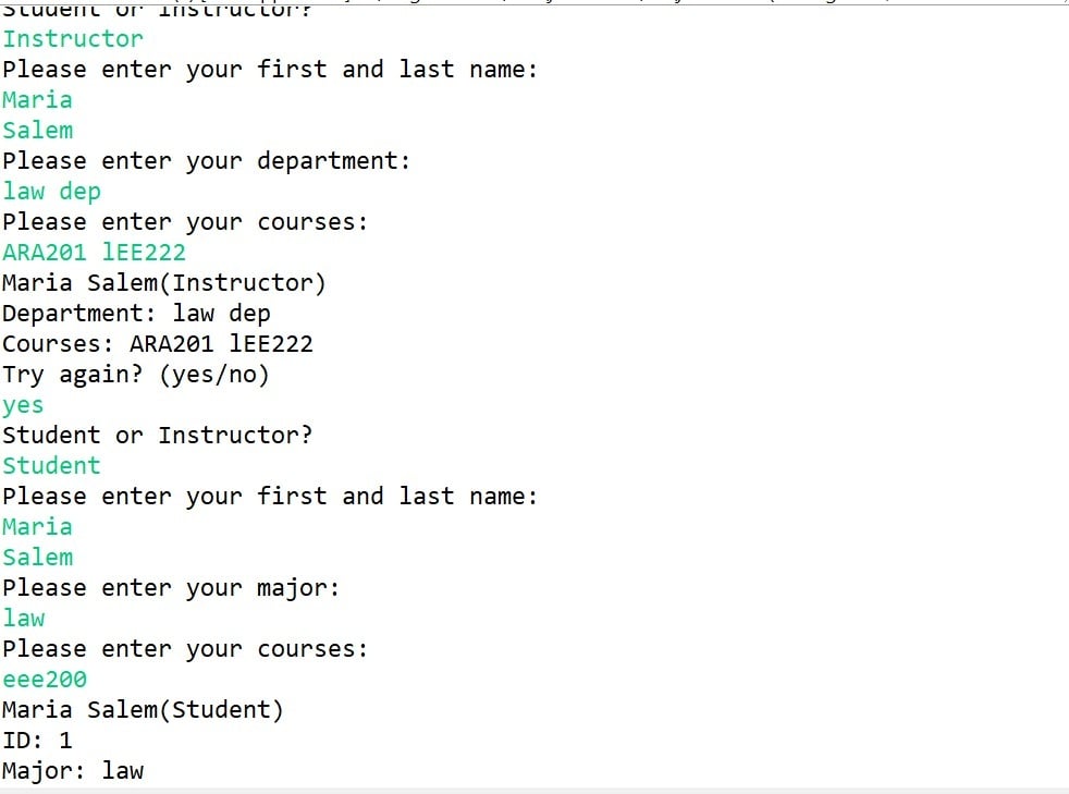 Account - student project