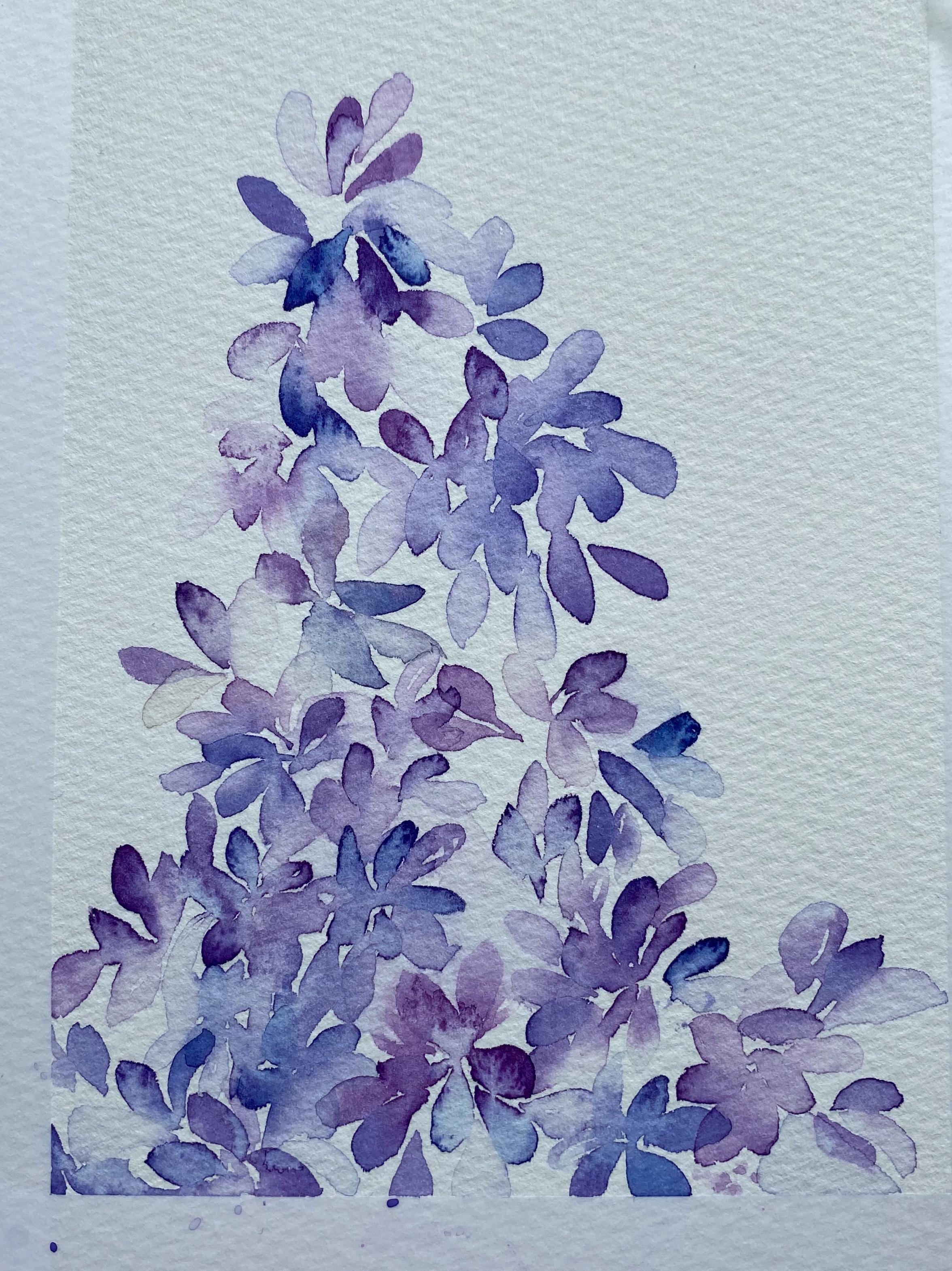 Purple Flowers - student project