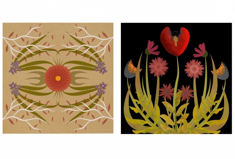 Symmetrical illustration