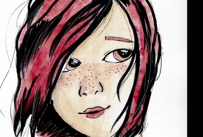 watercolor portrait