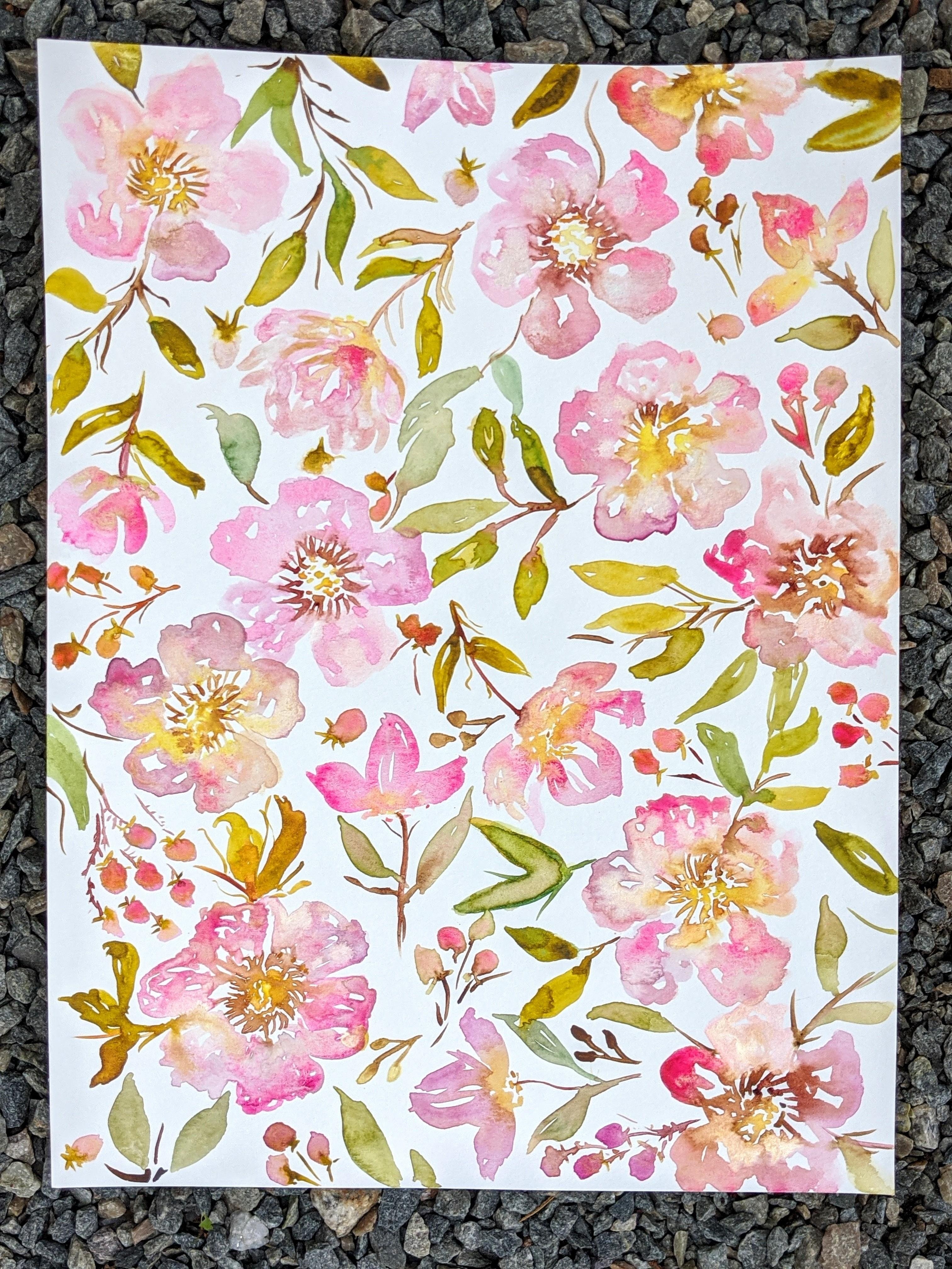 Easy Peasy Florals - student project