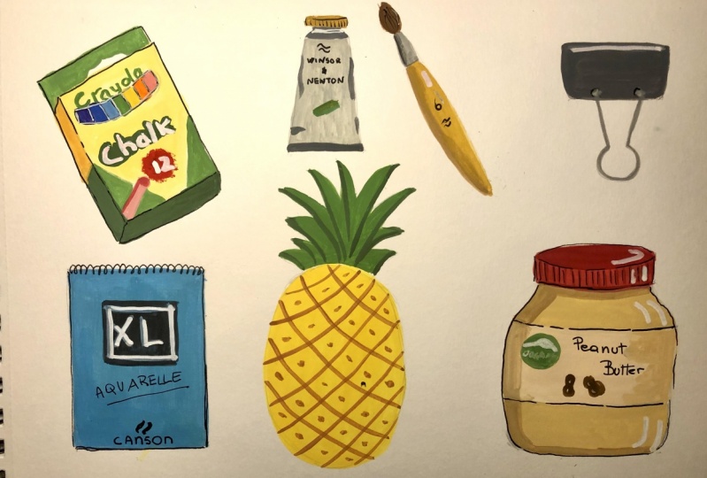 Gouache fun
