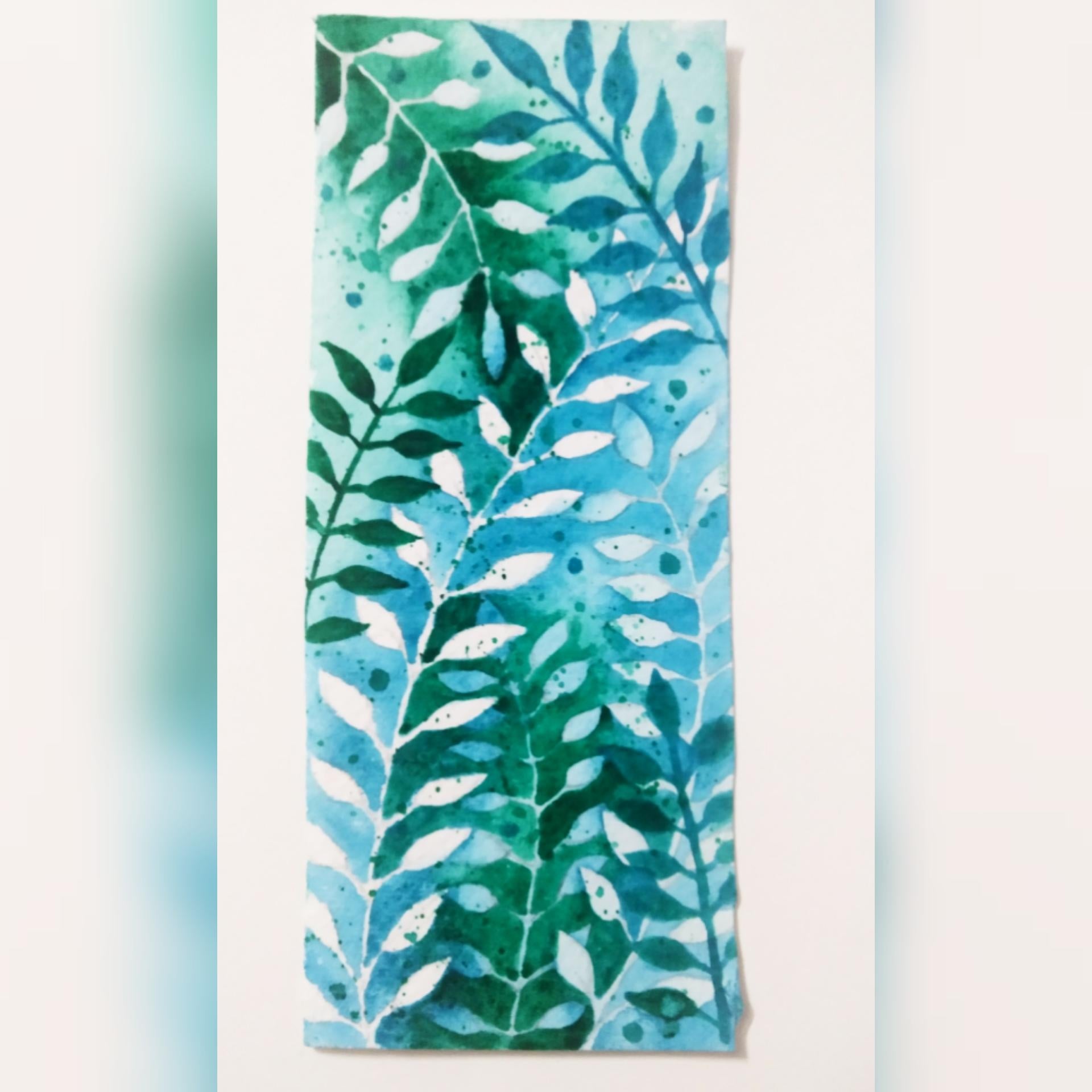 negative painting - student project