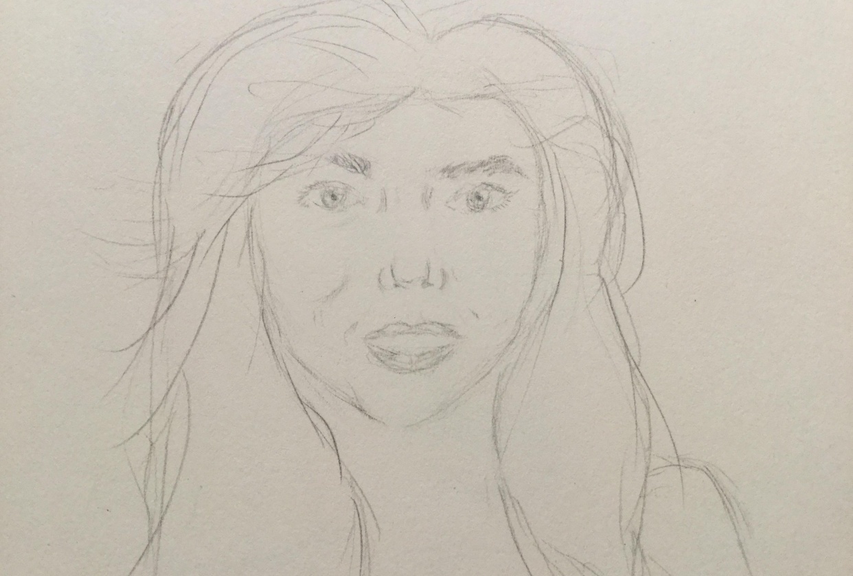 Simple portrait - student project