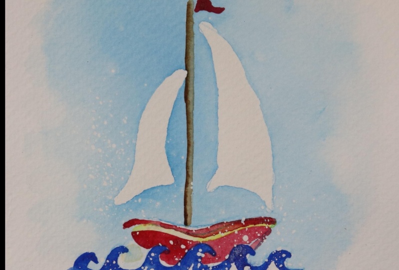 Rock Your Boat Greeting Card