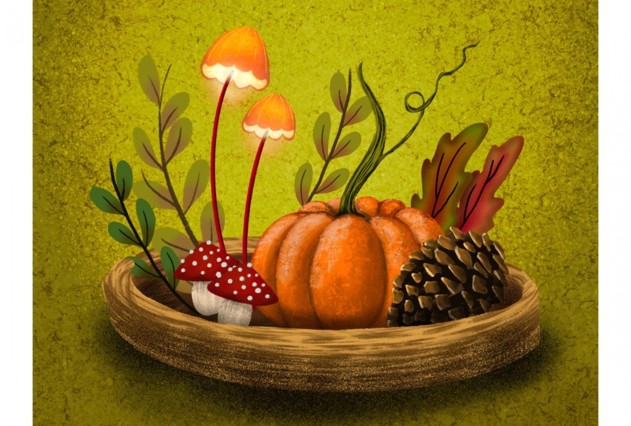 Here is autumn! - student project