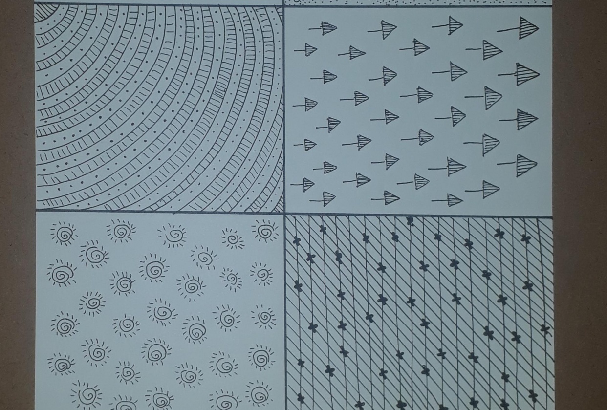 Template for Zentangles! - student project
