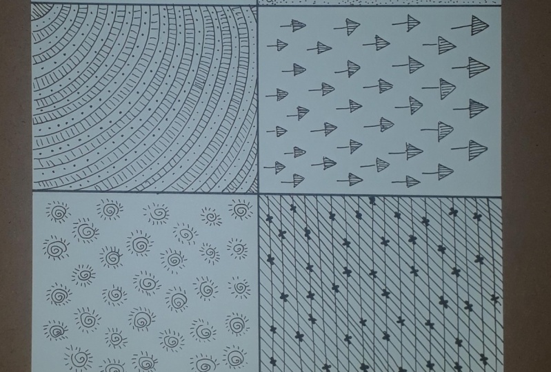 Template for Zentangles!