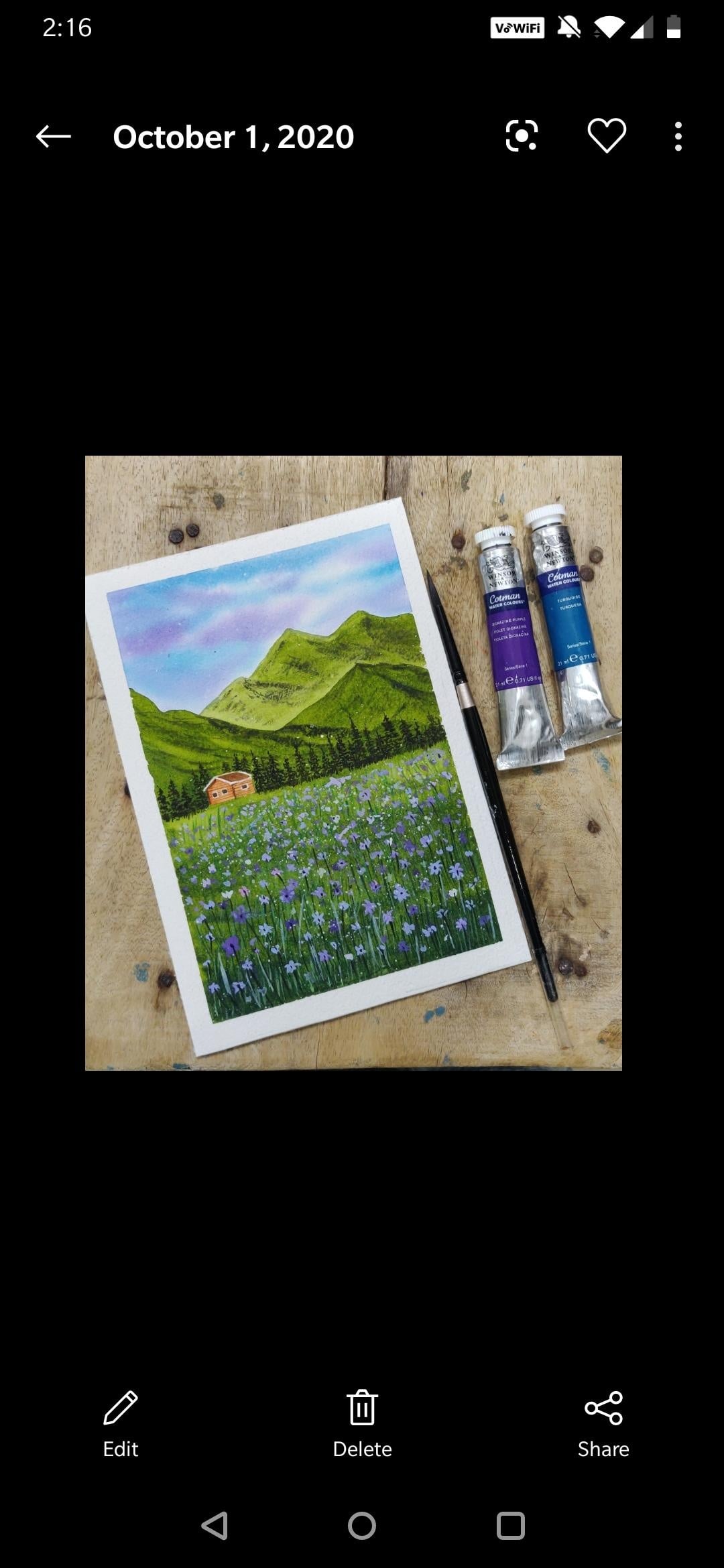 Floral Meadows - student project