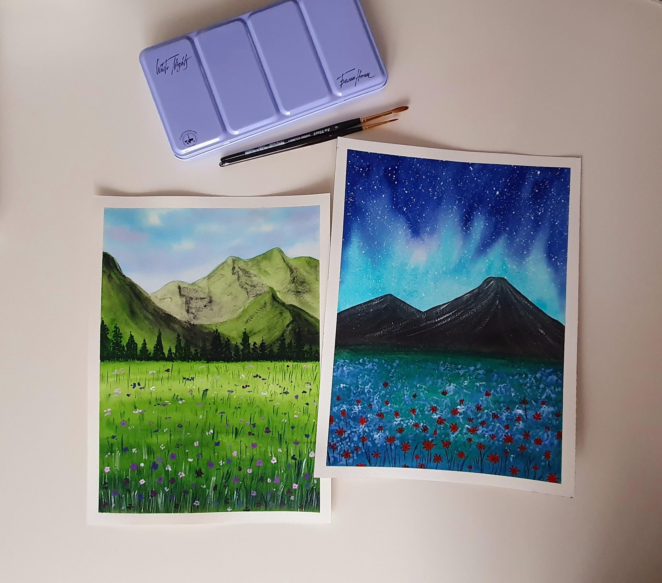 Floral Meadow - student project