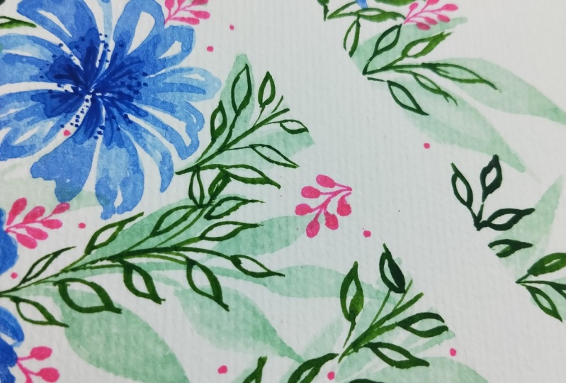 Pradi's Simple Floral Design