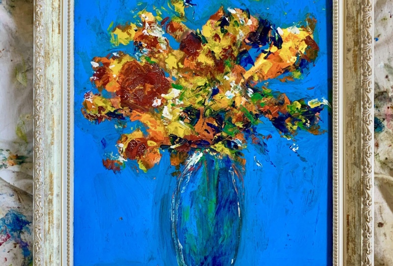Loose Abstract Flowers