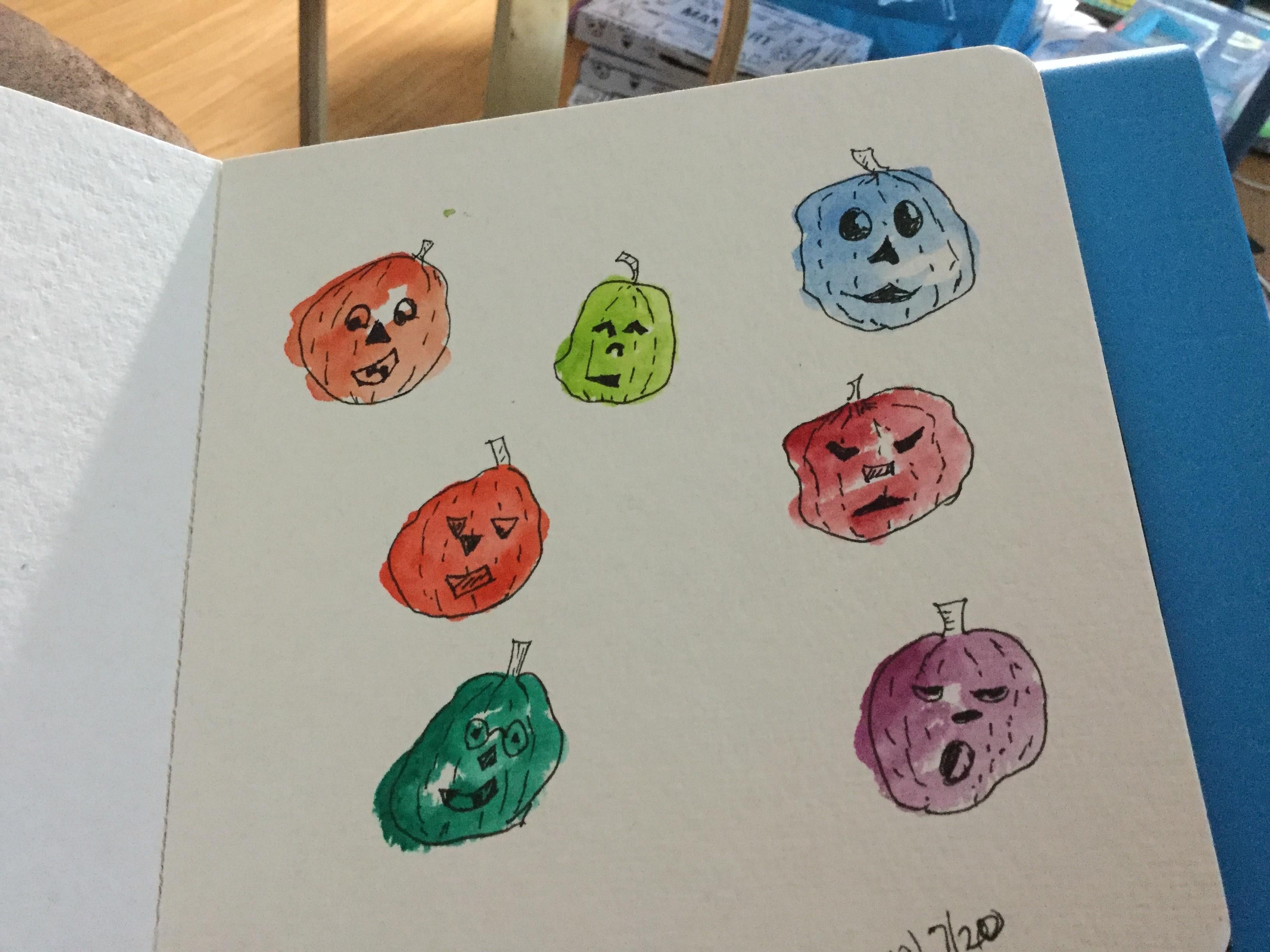 Jack-o-lanterns - student project