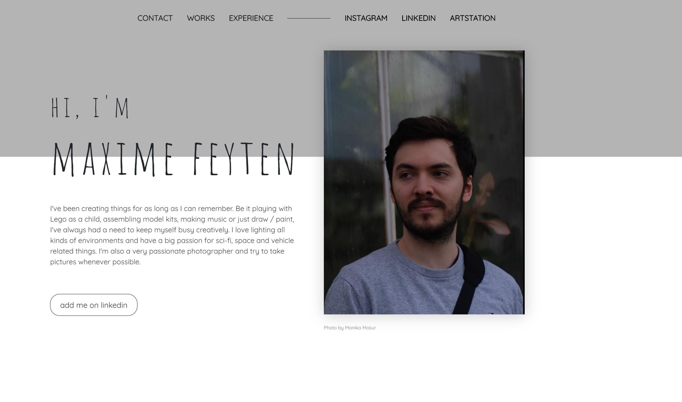 Portfolio - student project