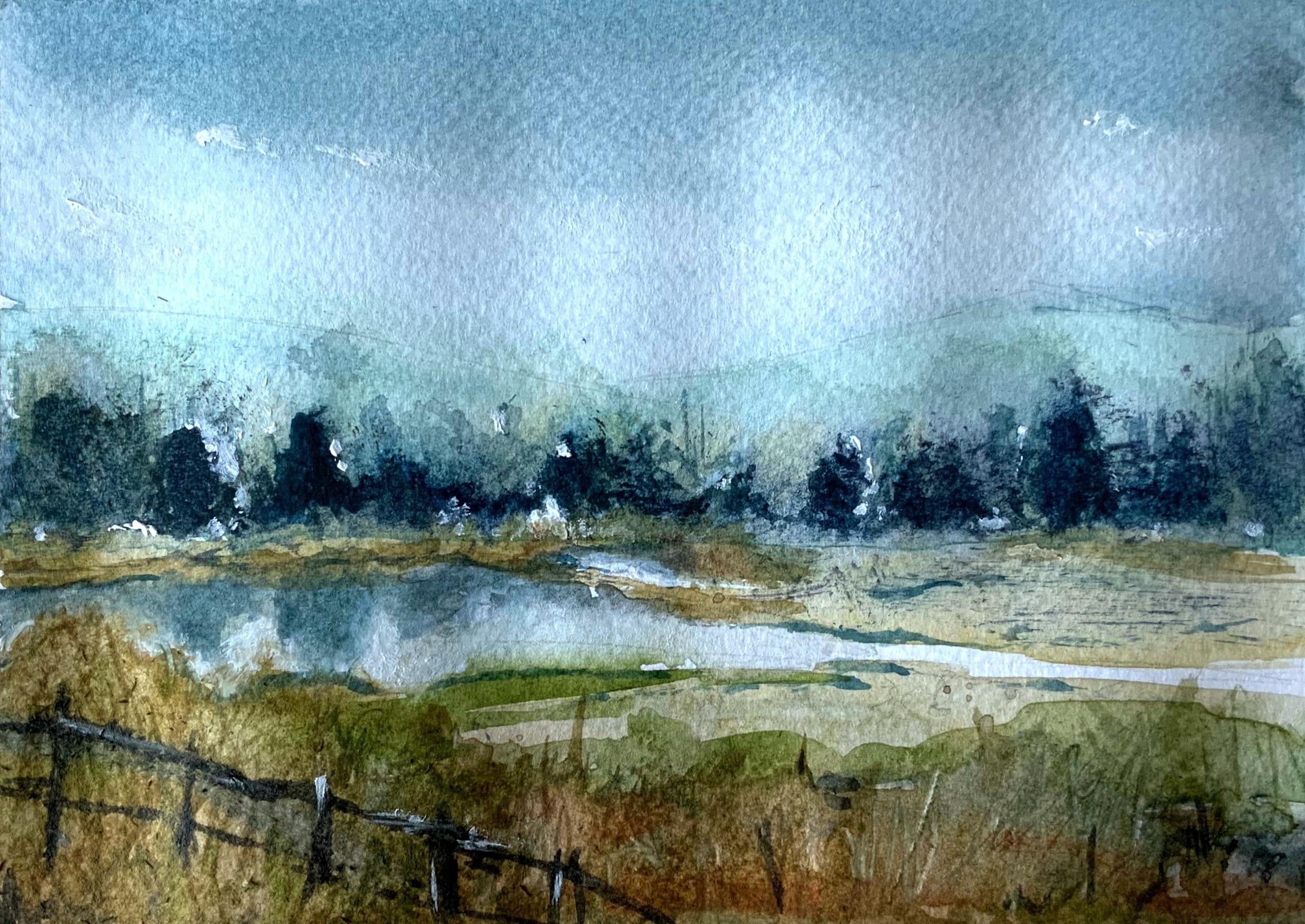 My first watercolour painting - student project