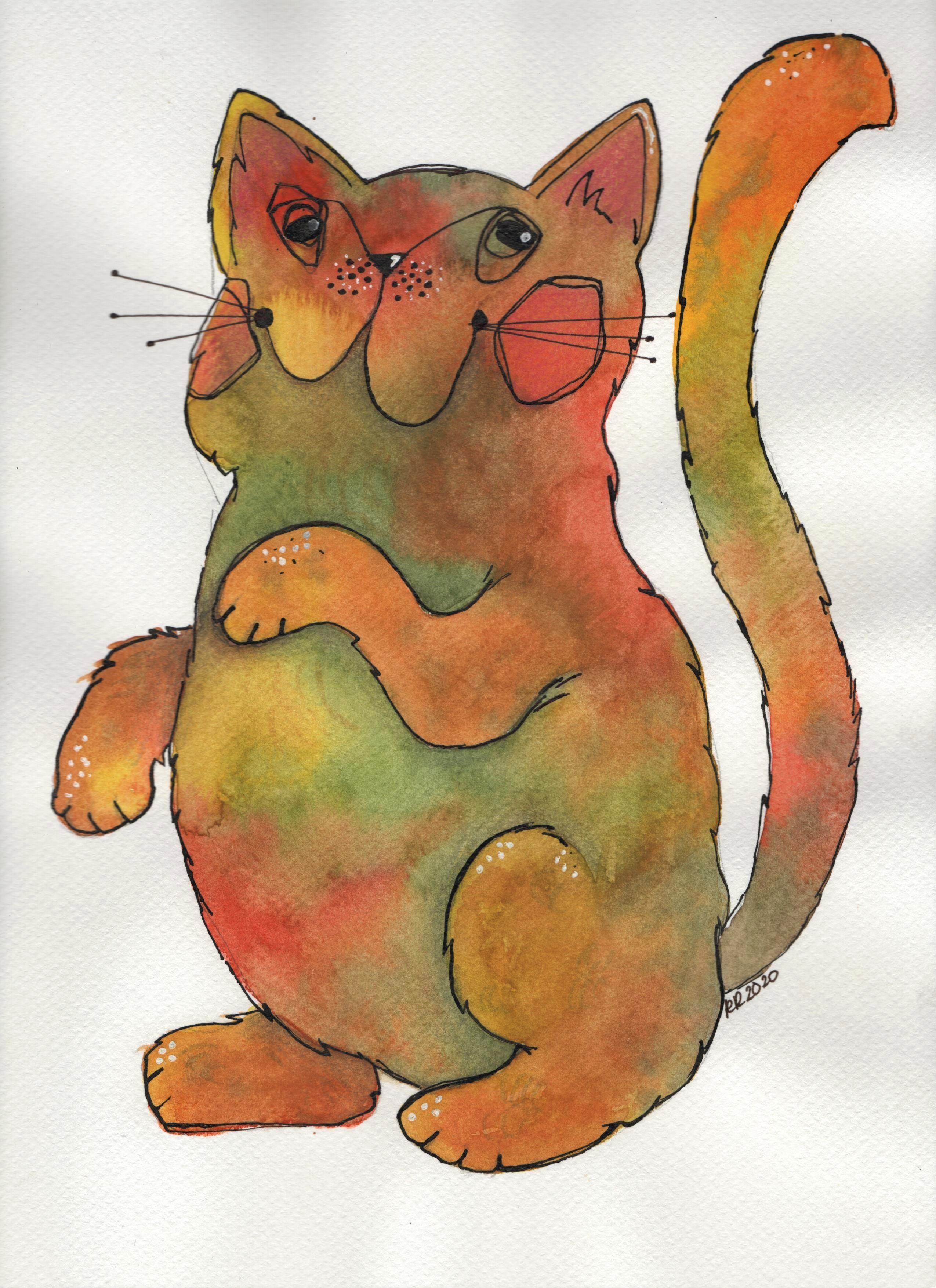 my kitty - student project