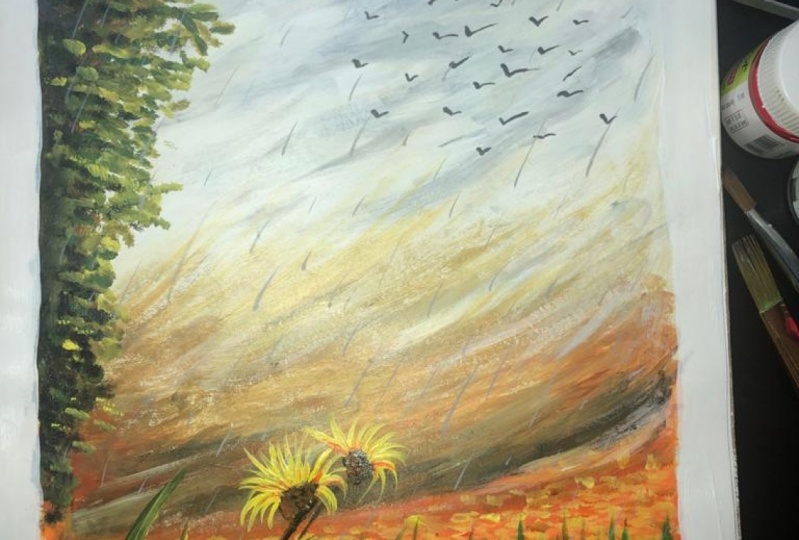 Monsoon Landscape