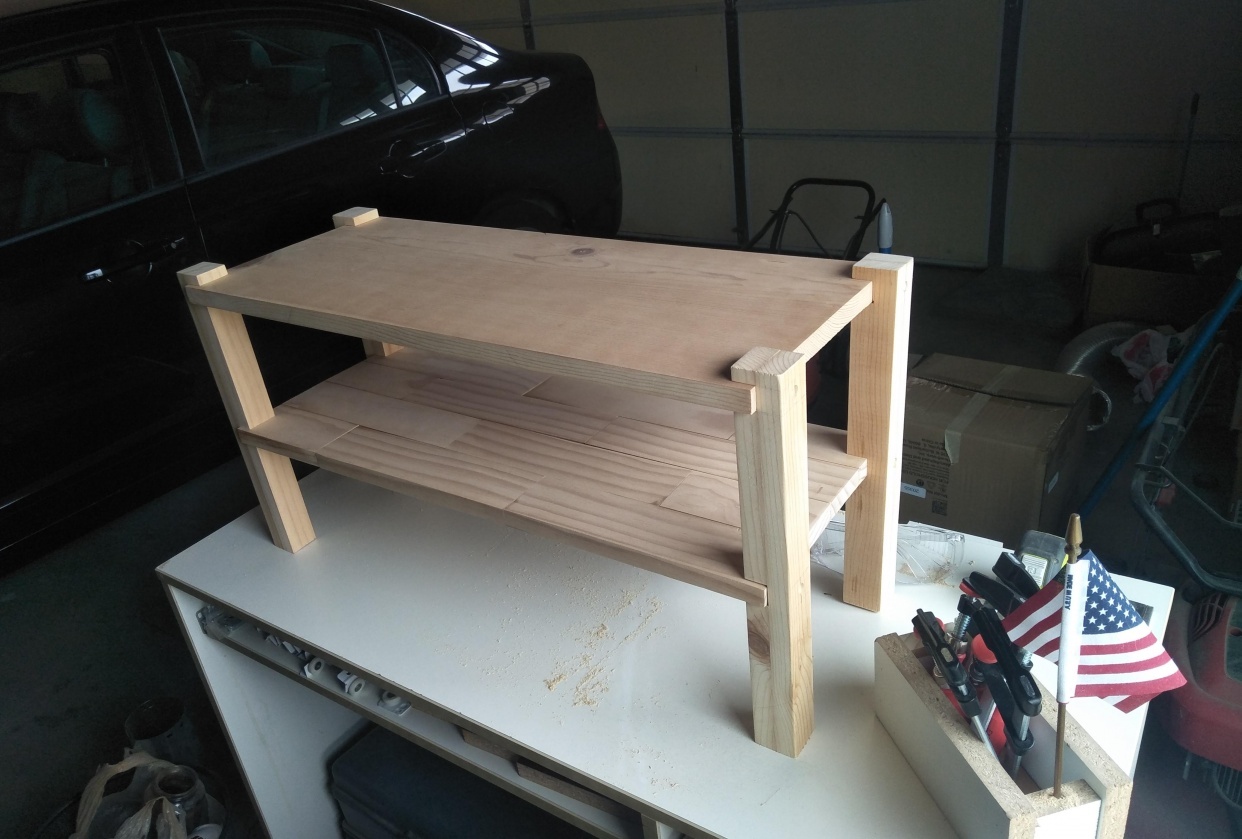Shoe rack - student project
