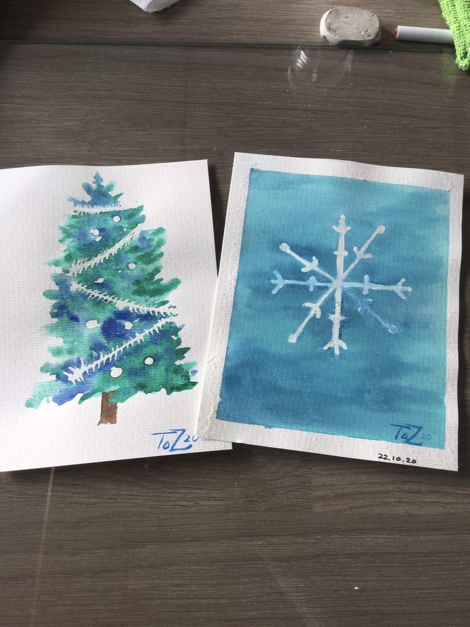 Christmas Cards - student project
