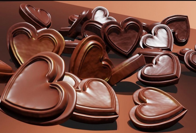 St. Valentine's chocolates