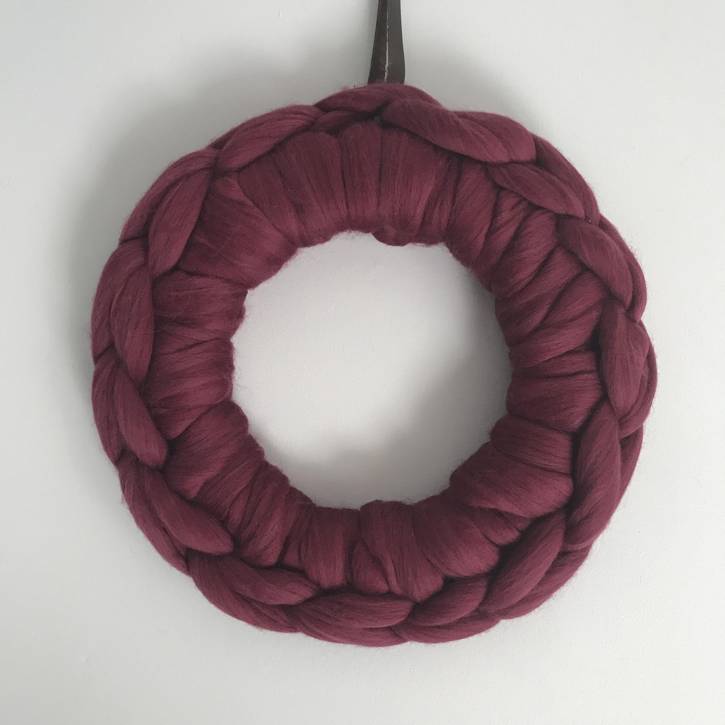 Cranberry wreath - student project