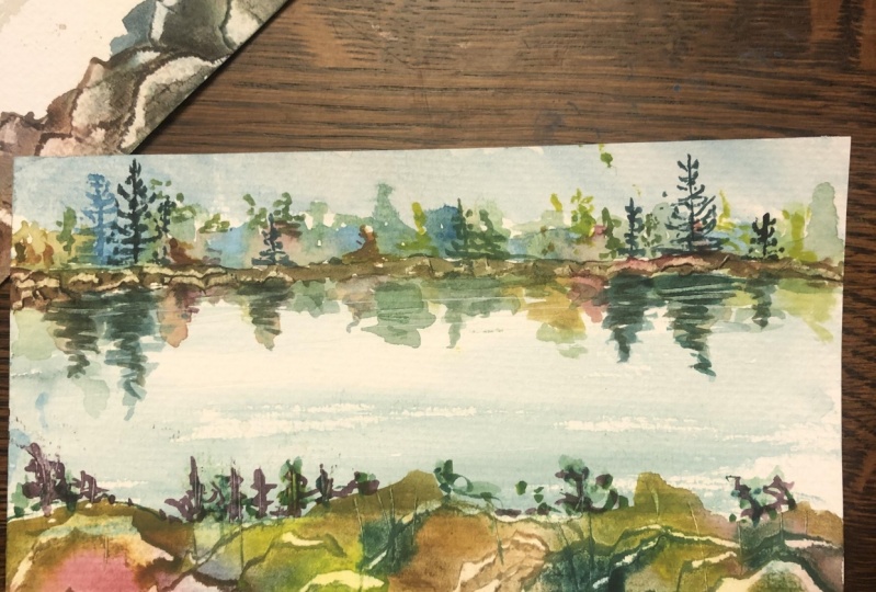 Water reflections