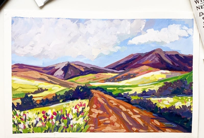 Rolling hills