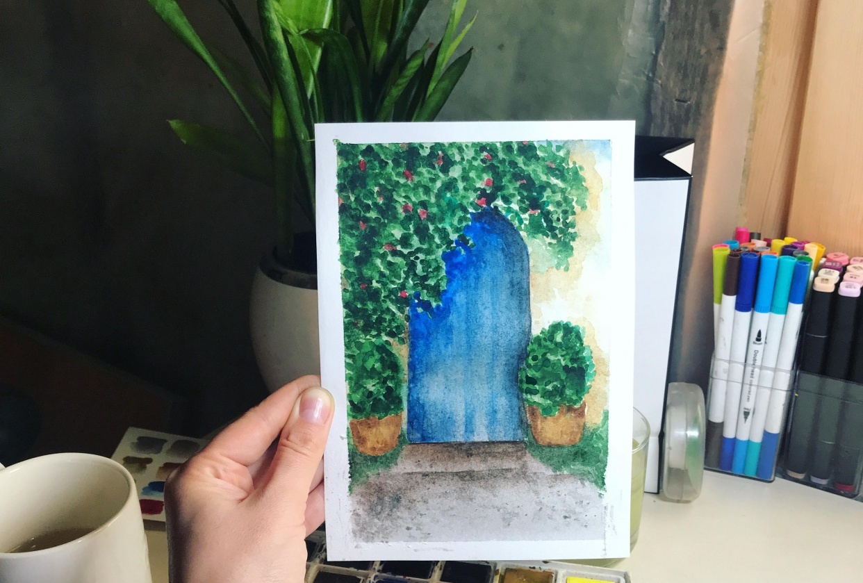 Blue Doors - student project