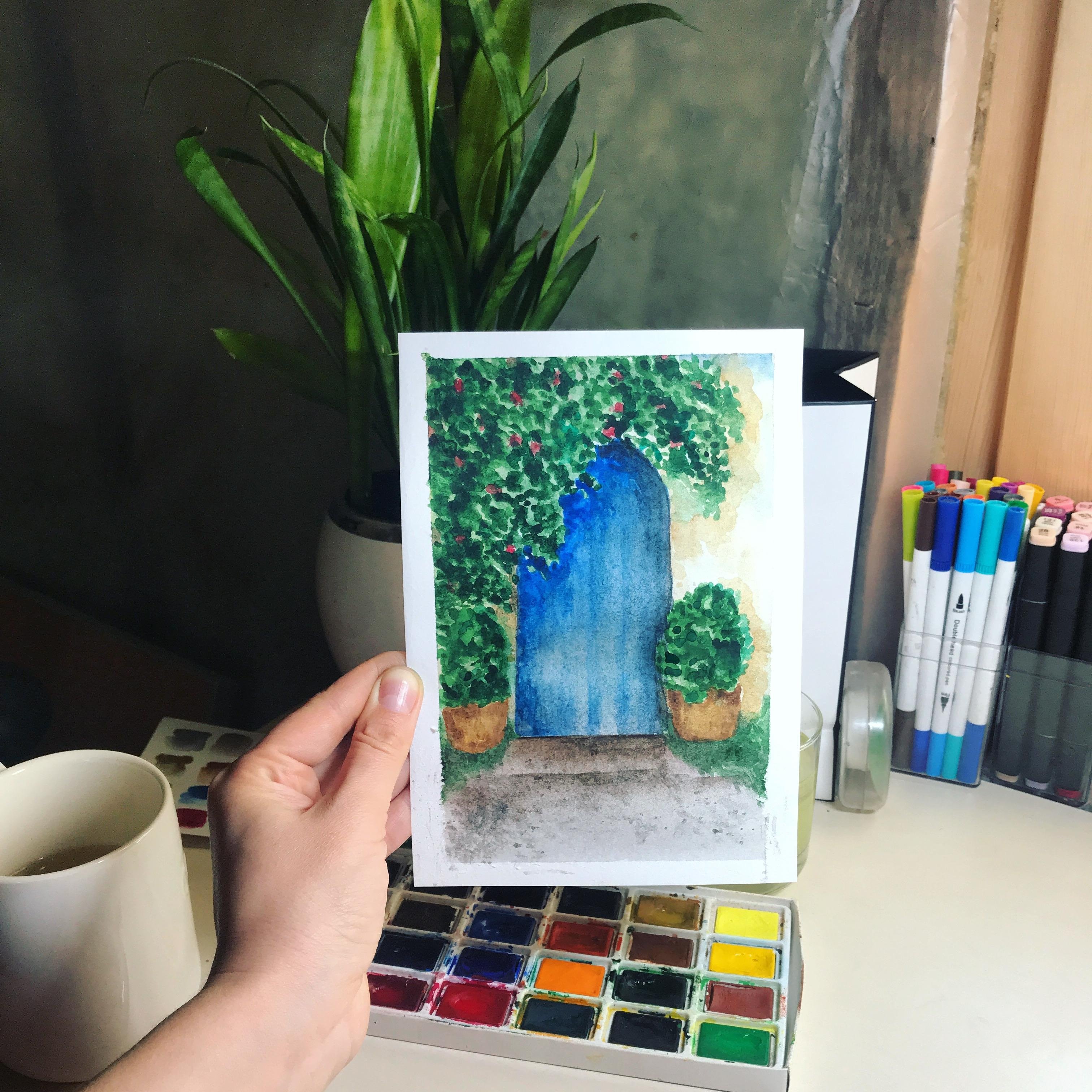 Blue Doors - student project