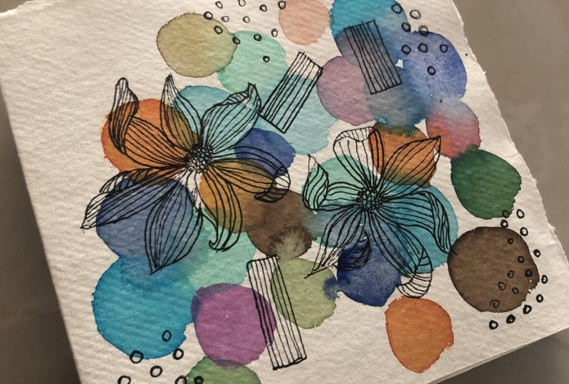 Watercolor series from femvisionary.