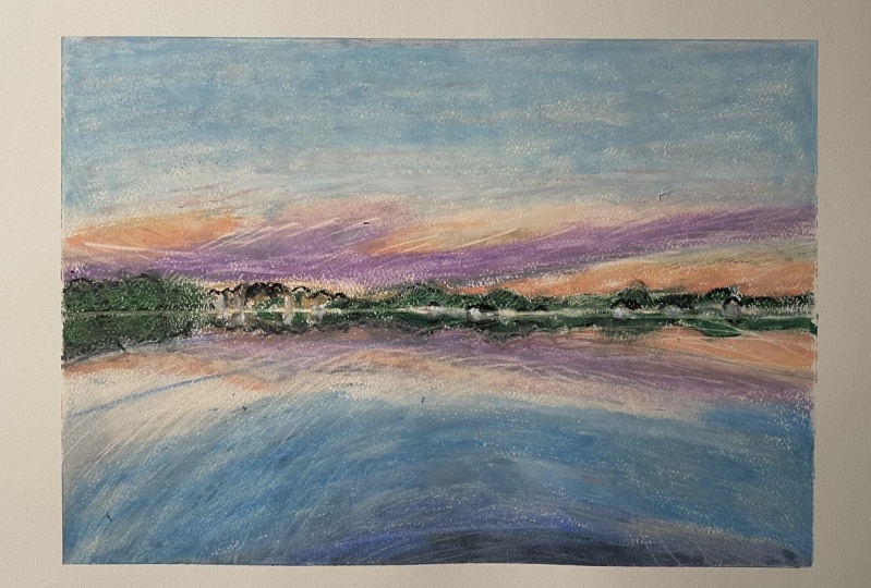 Sunrise over the Lafayette River