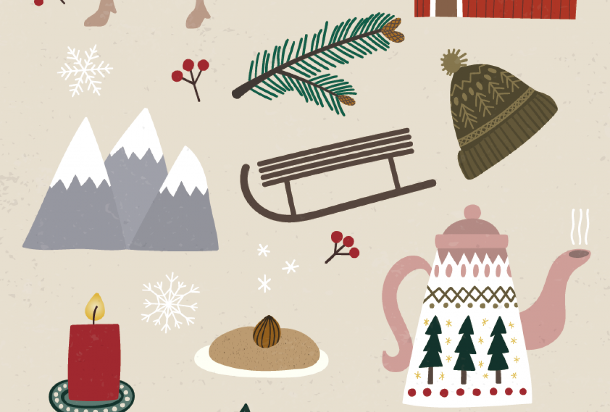 Winter Pattern - student project