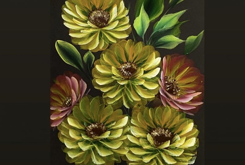 Realistic daisies